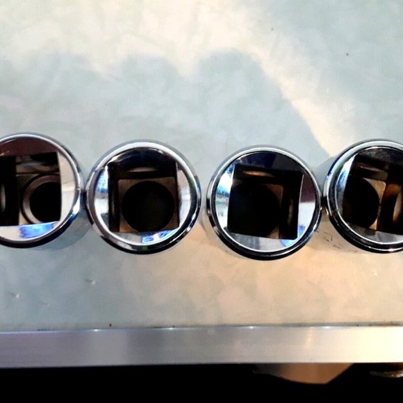 Stanley Socket Set 86-442 86-444 86 -445 Cr-V Various Sizes - Picture 6 of 7